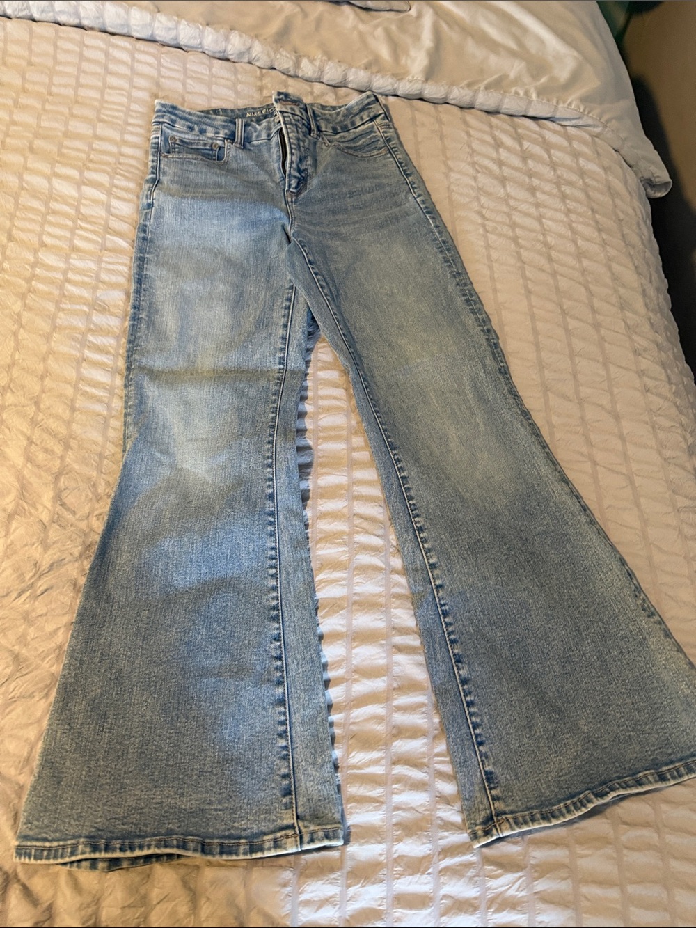 American Eagle Outfitters Light Blue Flare Jeans